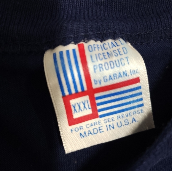 Vintage 80s Chicago Bears T Shirt Made In USA Graphic Tee XXXL Single Stitch - Picture 3 of 5